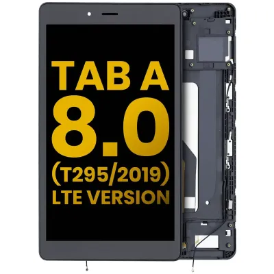 Дисплейний модуль для Samsung Galaxy Tab A 8.0" (T295) (2019) (LTE Version) (Refurbished) (чорний)