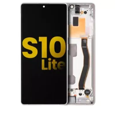 Дисплейний модуль для Samsung Galaxy S10 Lite (Refurbished) (Prism White)