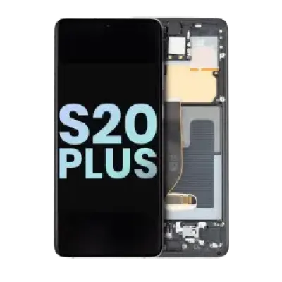 Дисплейний модуль для Samsung Galaxy S20 Plus 5G (Service Pack) (Cosmic Gray)