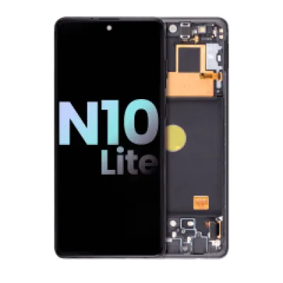 Дисплейний модуль для Samsung Galaxy Note 10 Lite (Service Pack) (Aura Black)