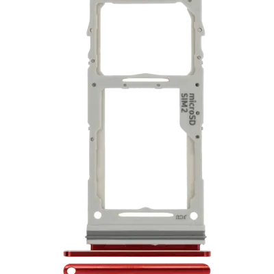 Dual Sim Card Tray For Samsung Galaxy Note 10 Lite (Aura Red)