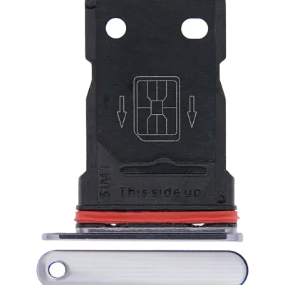 Лоток подвійної SIM-карти для OnePlus 7T (Frosted Silver)