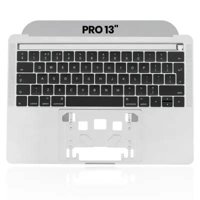 Top Case with Keyboard (ISO UK) For MacBook Pro 13" A1989 (2018-2019) (Used OEM Pull: Grade A) (Space Gray)