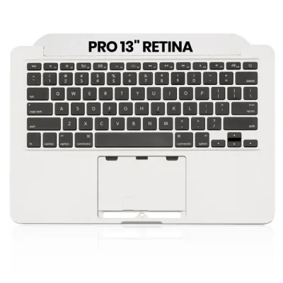 Top Case with Keyboard (ANSI US) For MacBook Pro 13" A1502 (2013-2014) (Used OEM Pull: Grade A)