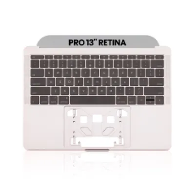 Топкейс з клавіатурою (ANSI US) для MacBook Pro 13" A1708 (2016-2017) (Used OEM Pull: Grade A) (Space Gray)