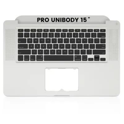 Top Case with Keyboard (ANSI US) For MacBook Pro 15" A1286 (2010-2012) (Used OEM Pull: Grade A)