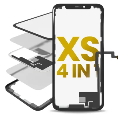 OCA Master 4-in-1 Long Flex (Digitizer Touch With Glass + OCA + Frame Pre-installed) For iPhone XS