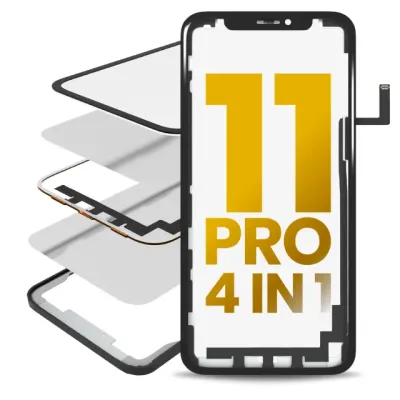 OCA Master 4-in-1 Long Flex (Digitizer Touch With Glass + OCA + Frame Pre-installed) For iPhone 11 Pro