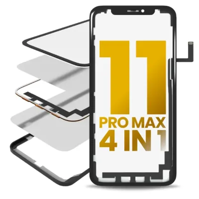 OCA Master 4-in-1 Long Flex (Digitizer Touch With Glass + OCA + Frame Pre-installed) For iPhone 11 Pro Max