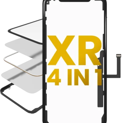 OCA Master 4-in-1 (Glass With OCA Pre-Installed + Frame + Digitizer) For iPhone XR