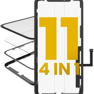 OCA Master 4-in-1 (Glass With OCA Pre-Installed + Frame + Digitizer) For iPhone 11