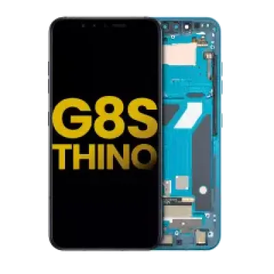 Дисплейний модуль (OLED) з рамкою для LG G8S ThinQ (Refurbished) (Mirror Teal)