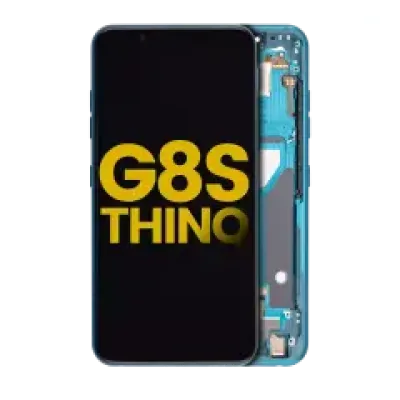 Дисплейний модуль (OLED) з рамкою для LG G8S ThinQ (Refurbished) (Mirror Green)