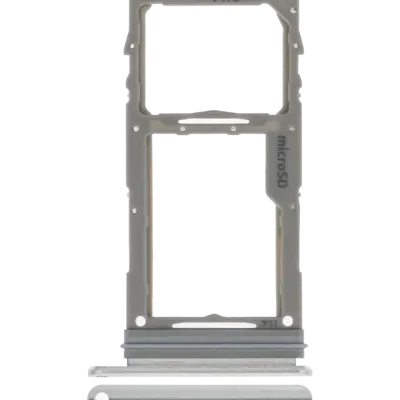Single Sim Card Tray For Samsung Galaxy S10 Lite (Prism White)