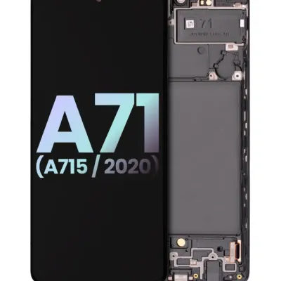 OLED Assembly With Frame For Samsung Galaxy A71 (A715 / 2020) (Service Pack) (All Colors)