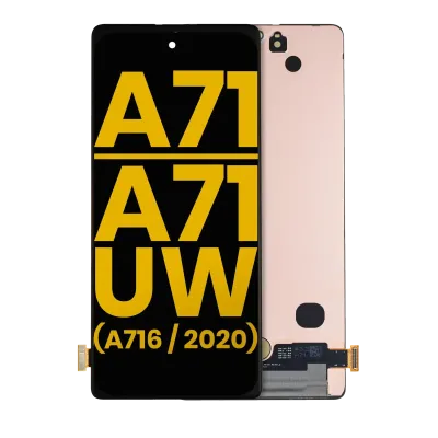 Дисплейний модуль (OLED) без рамки для Samsung Galaxy A71 5G / A71 5G UW (A716 / 2020) (Refurbished) (усі кольори)