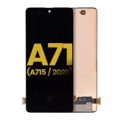 Дисплейний модуль (OLED) без рамки для Samsung Galaxy A71 (A715 / 2020) (Refurbished) (усі кольори)