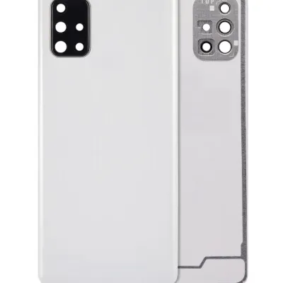 Задня кришка зі склом камери для Samsung Galaxy A71 (A715 / 2020) (Aftermarket Plus) (Prism Crush Silver)