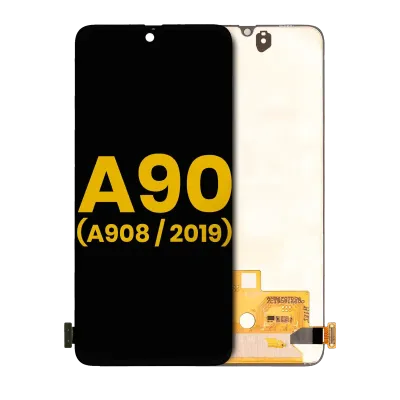 Дисплейний модуль (OLED) без рамки для Samsung Galaxy A90 5G (A908 / 2019) (Refurbished) (чорний)