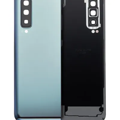 Back Cover Glass With Camera Lens For Samsung Galaxy Fold 4G (F900) (Premium) (Space Silver)