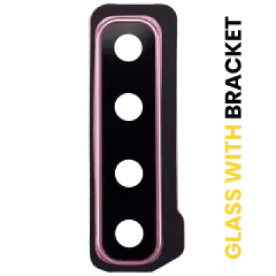 Скло камери з кріпленням для Samsung Galaxy A9 (A920 / 2018) (Bubblegum Pink)