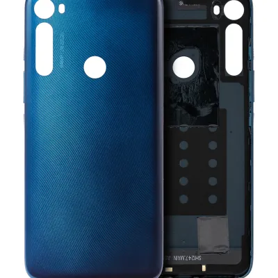 Задня кришка (скло) для Motorola One Fusion Plus (XT2067 / 2020) (Twilight Blue)