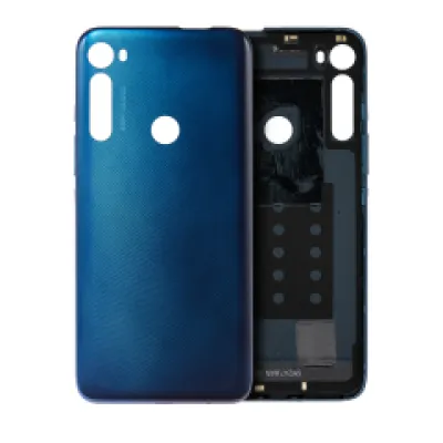 Задня кришка (скло) для Motorola One Fusion Plus (XT2067 / 2020) (Twilight Blue)
