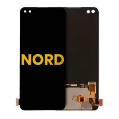 Дисплейний модуль (OLED) без рамки для OnePlus Nord (Refurbished) (All Colors)