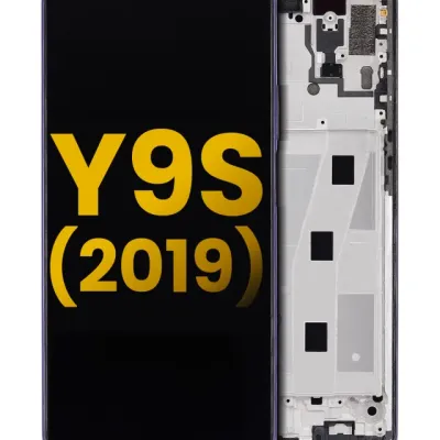 Дисплейний модуль (LCD) з рамкою для Huawei Y9s (2019) (Refurbished) (Phantom Purple)