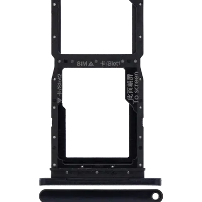 Лоток SIM для Huawei Y9S (Midnight Black)