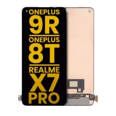 Дисплейний модуль (OLED) без рамки для OnePlus 9R / OnePlus 8T / Realme X7 Pro (Refurbished) (Усі кольори)