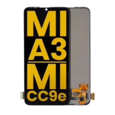Дисплейний модуль (OLED) без рамки для Xiaomi Mi A3 / Mi CC9e (Refurbished) (All Colors)
