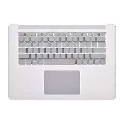 Топкейс з клавіатурою (ANSI US) для Microsoft Surface Laptop 3 15" (1872 / 1873) (сріблястий)