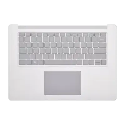 Топкейс з клавіатурою (ANSI US) для Microsoft Surface Laptop 3 15" (1872 / 1873) (сріблястий)