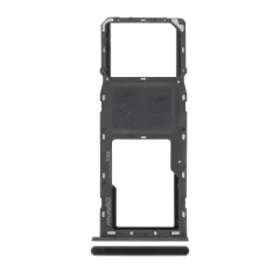 Лоток SIM для Samsung Galaxy A21 (A215 / 2020) (Cosmic Gray)
