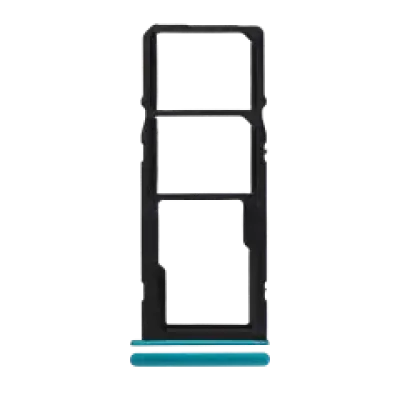 Лоток SIM (dual) для Samsung Galaxy A21 (A215 / 2020) (Cloud Blue)