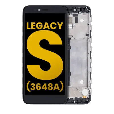 Дисплейний модуль з рамкою для Coolpad Legacy S (3648A) (Refurbished) (чорний)
