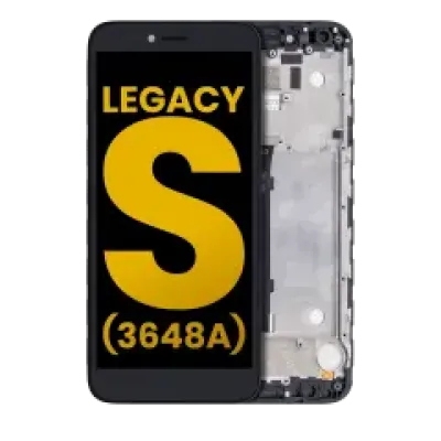 Дисплейний модуль з рамкою для Coolpad Legacy S (3648A) (Refurbished) (чорний)