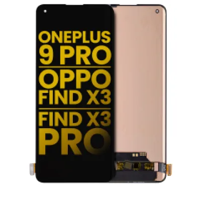 Дисплейний модуль OLED без рамки для OnePlus 9 Pro / OPPO Find X3 / OPPO Find X3 Pro (Refurbished) (усі кольори)