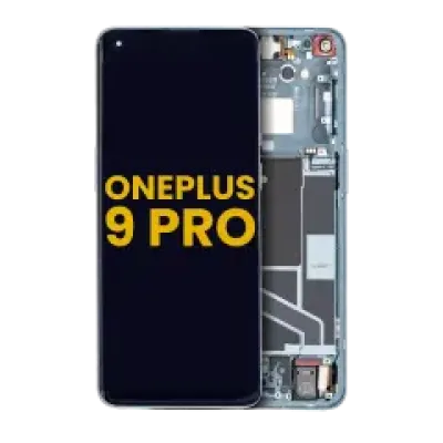 Дисплейний модуль OLED з рамкою для OnePlus 9 Pro (Non-Verizon 5G UW Frame) (Refurbished) (Forest Green)