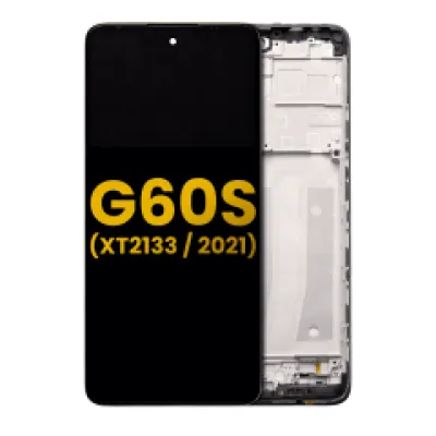 Дисплейний модуль (LCD) з рамкою для Motorola Moto G60S (XT2133 / 2021) (Refurbished) (всі кольори)