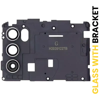 Скло камери з кріпленням для Motorola Moto G60 (XT2135 / 2021)