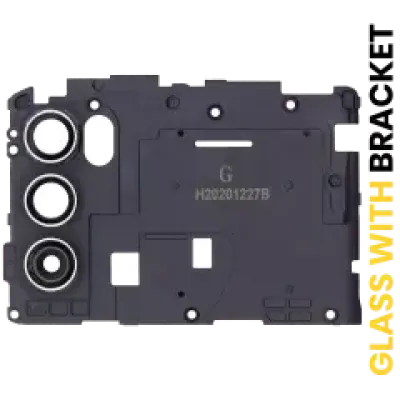Скло камери з кріпленням для Motorola Moto G60 (XT2135 / 2021)