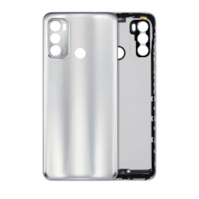 Заднє скло для Motorola Moto G60 (XT2135 / 2021) (Silver)