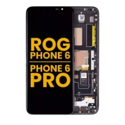 Дисплейний модуль (OLED) з рамкою для Asus ROG Phone 6 / ROG Phone 6 Pro (Refurbished) (All Colors)