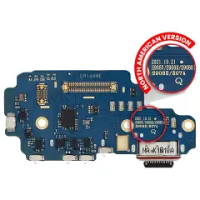 Плата зарядки з читачем SIM для Samsung Galaxy S22 Ultra 5G (US Version) (Premium)