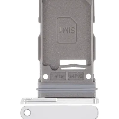 Лоток одинарної SIM для Samsung Galaxy S22 Ultra 5G (White)
