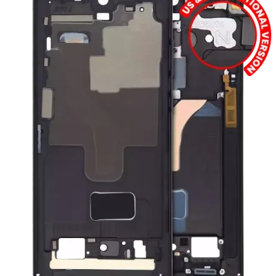 Рамка для Samsung Galaxy S22 Ultra 5G (US & International Version) (Phantom Black)