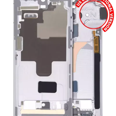 Рамка для Samsung Galaxy S22 Ultra 5G (US & International Version) (White)