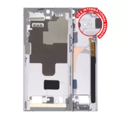Рамка для Samsung Galaxy S22 Ultra 5G (US & International Version) (White)